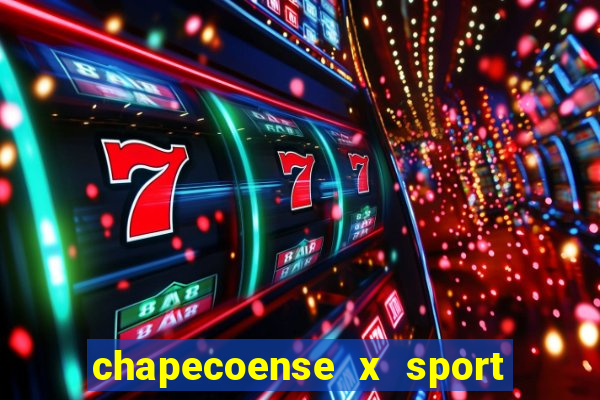 chapecoense x sport recife palpite