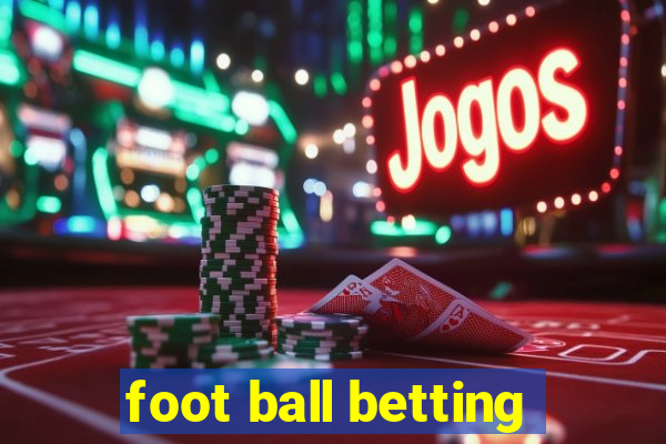 foot ball betting