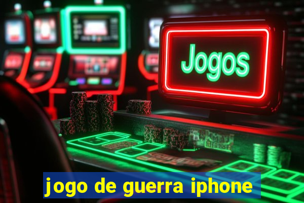 jogo de guerra iphone