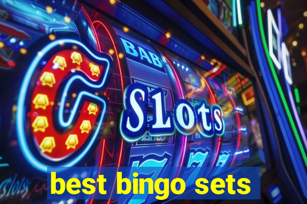 best bingo sets