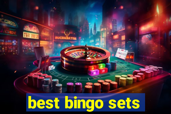 best bingo sets