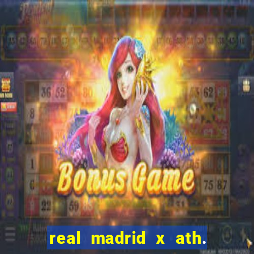 real madrid x ath. bilbao palpite