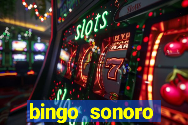 bingo sonoro educa??o infantil