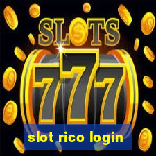 slot rico login