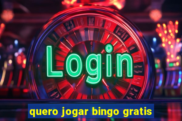 quero jogar bingo gratis