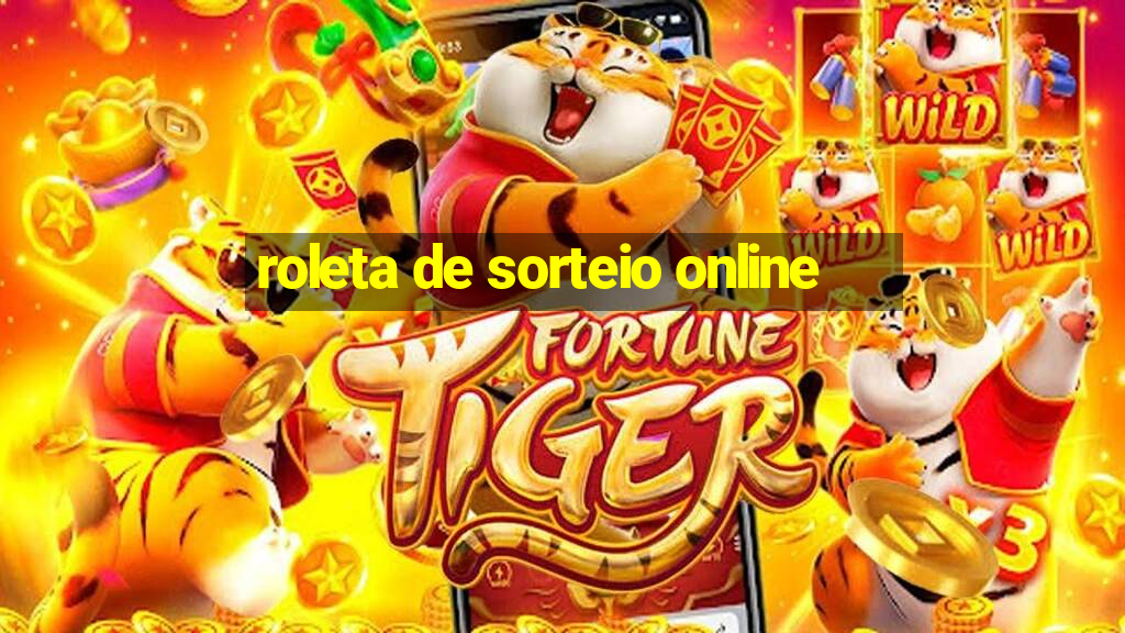 roleta de sorteio online