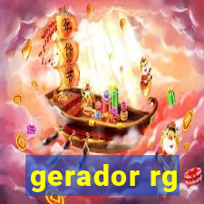 gerador rg