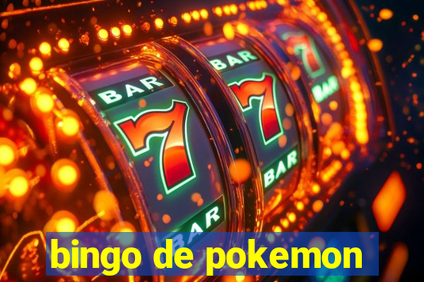 bingo de pokemon