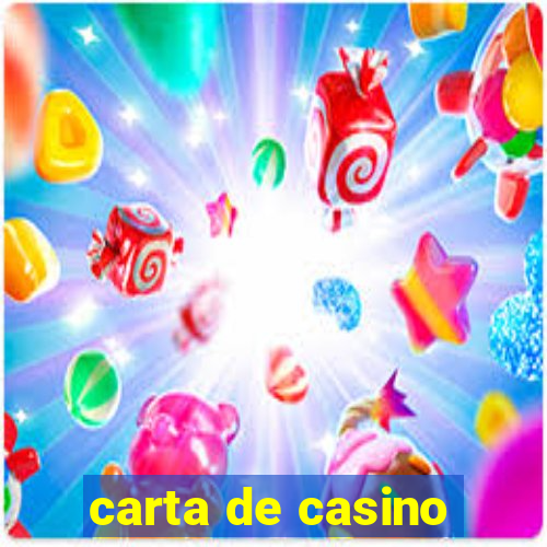 carta de casino