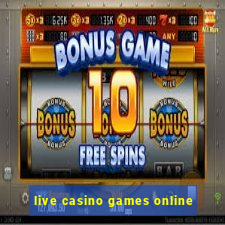 live casino games online