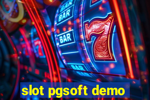 slot pgsoft demo