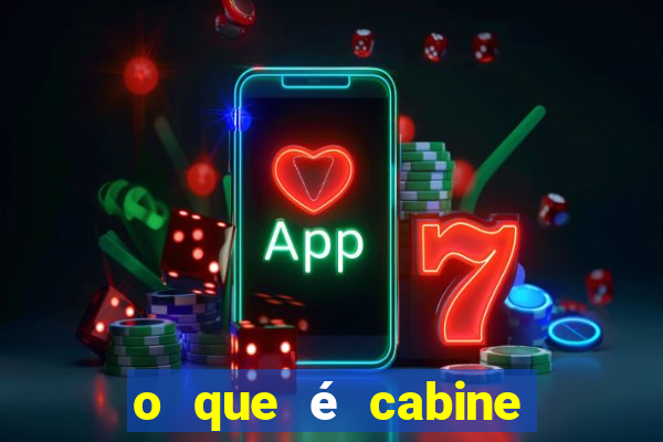 o que é cabine bingo varanda