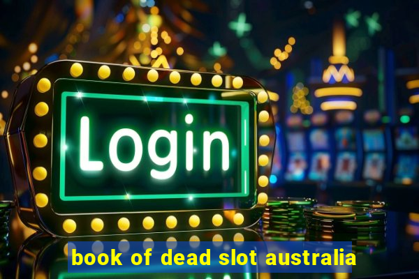 book of dead slot australia