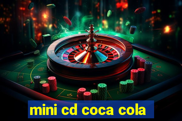 mini cd coca cola