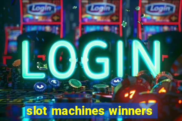 slot machines winners