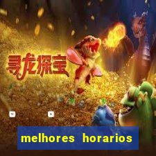 melhores horarios de jogar fortune tiger