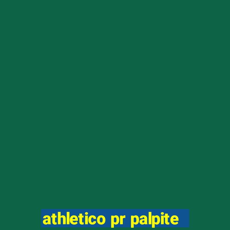 athletico pr palpite