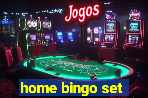 home bingo set