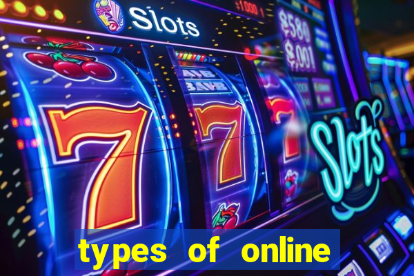 types of online casino games