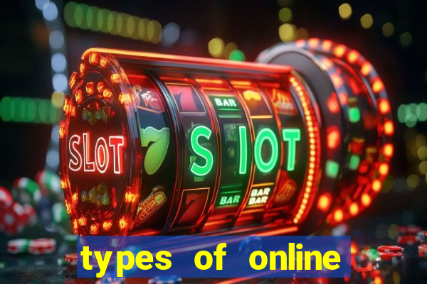 types of online casino games