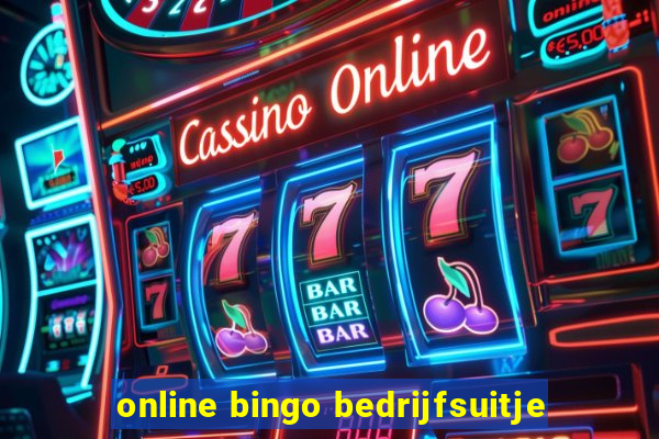 online bingo bedrijfsuitje