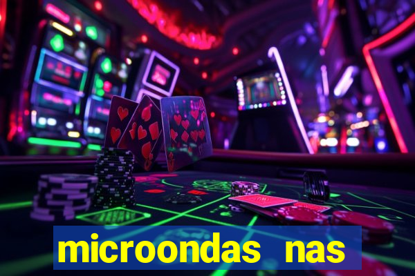 microondas nas casas bahia