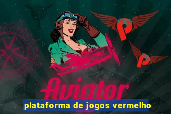 plataforma de jogos vermelho