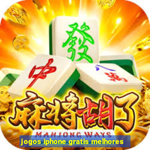 jogos iphone gratis melhores