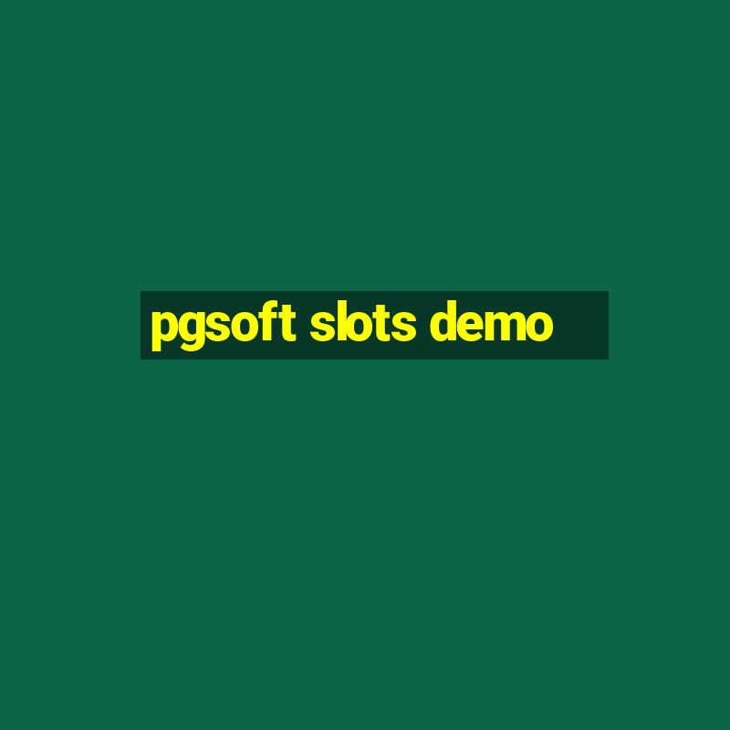 pgsoft slots demo