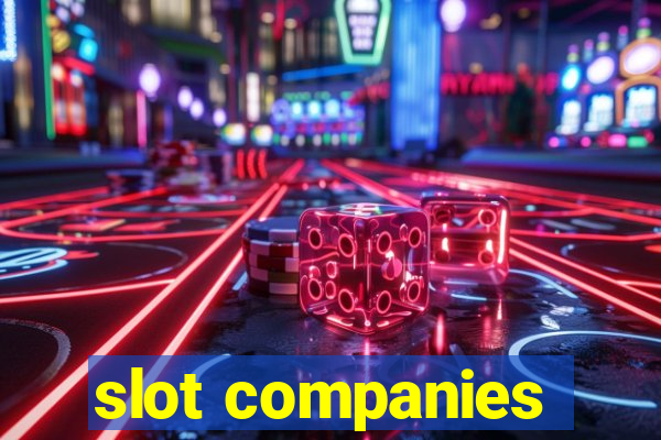 slot companies