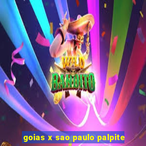 goias x sao paulo palpite