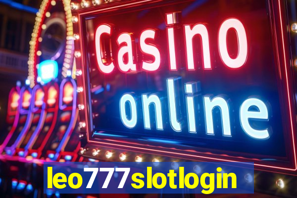 leo777slotlogin