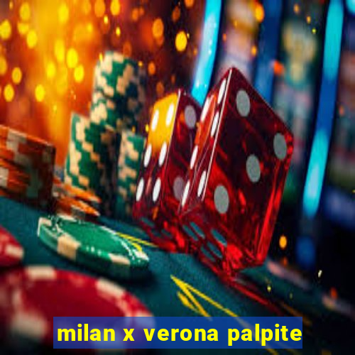 milan x verona palpite