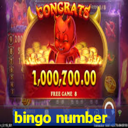 bingo number