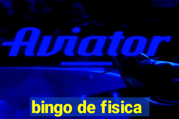 bingo de fisica