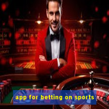 app for betting on sports