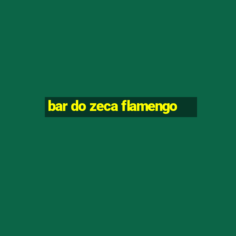 bar do zeca flamengo