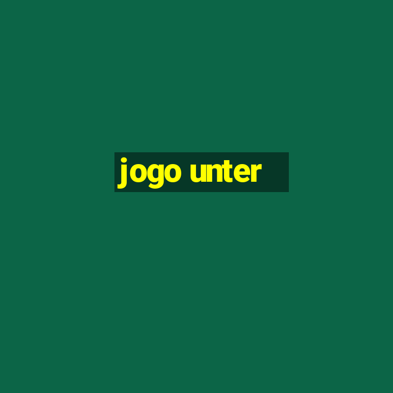 jogo unter