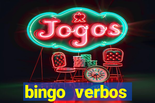 bingo verbos irregulares ingles