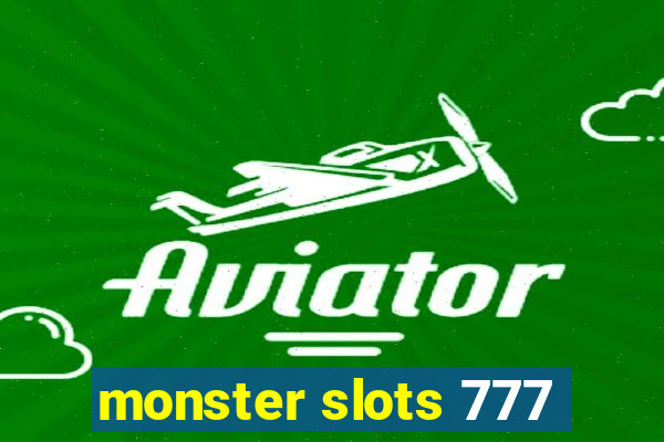 monster slots 777