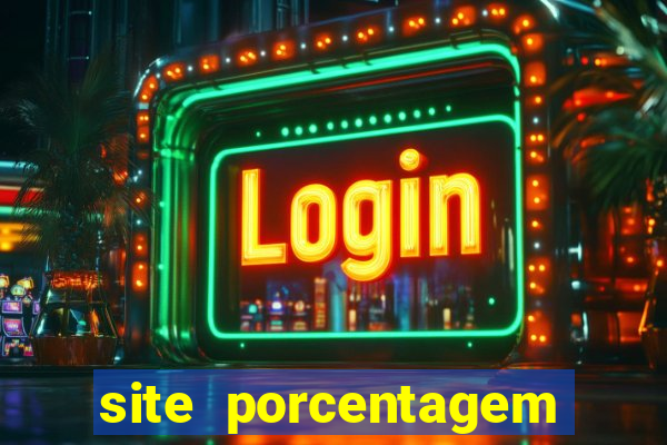 site porcentagem slots pg