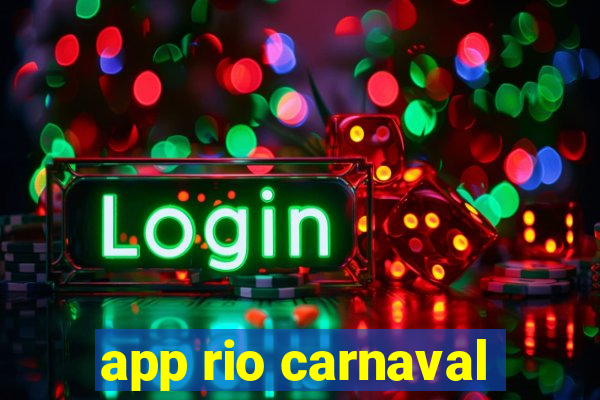 app rio carnaval