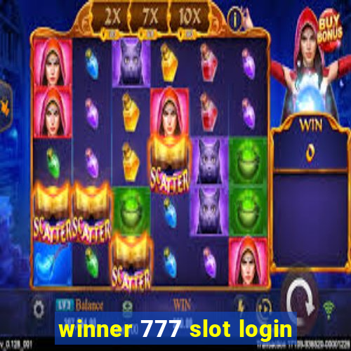 winner 777 slot login