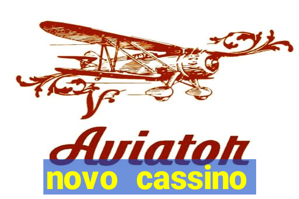 novo cassino pagando no cadastro