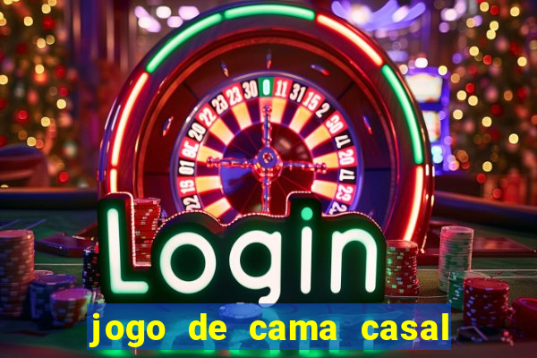 jogo de cama casal buona fortuna