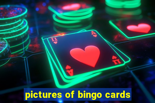 pictures of bingo cards