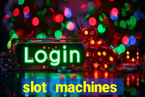 slot machines casino online