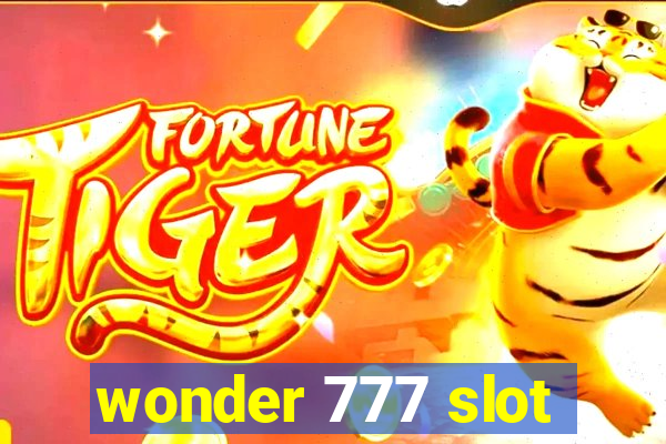 wonder 777 slot