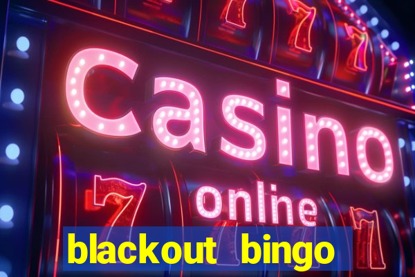 blackout bingo promo code