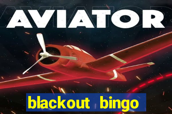 blackout bingo promo code